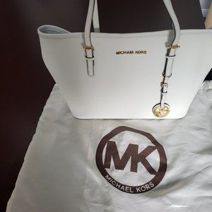 Michael Kors White Tote